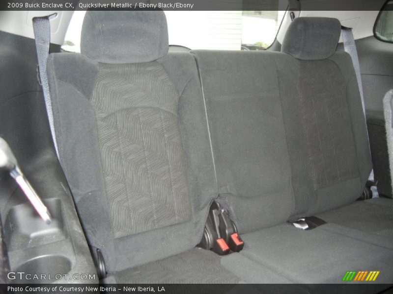 Quicksilver Metallic / Ebony Black/Ebony 2009 Buick Enclave CX