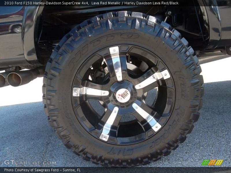 Custom Wheels of 2010 F150 Harley-Davidson SuperCrew 4x4