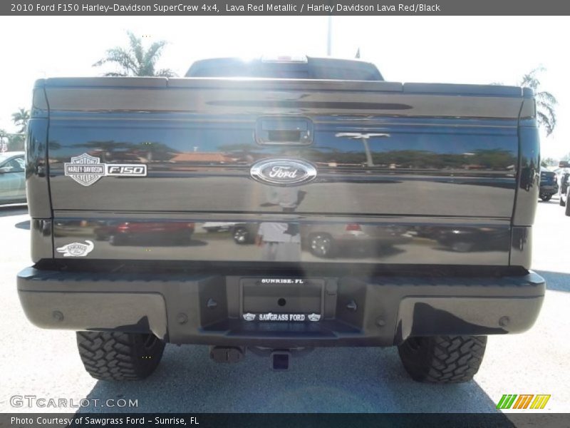 Lava Red Metallic / Harley Davidson Lava Red/Black 2010 Ford F150 Harley-Davidson SuperCrew 4x4