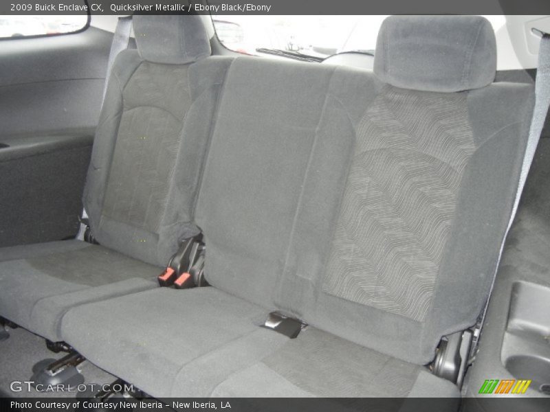 Quicksilver Metallic / Ebony Black/Ebony 2009 Buick Enclave CX