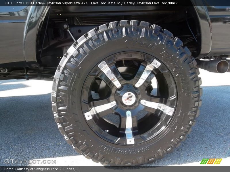 Custom Wheels of 2010 F150 Harley-Davidson SuperCrew 4x4