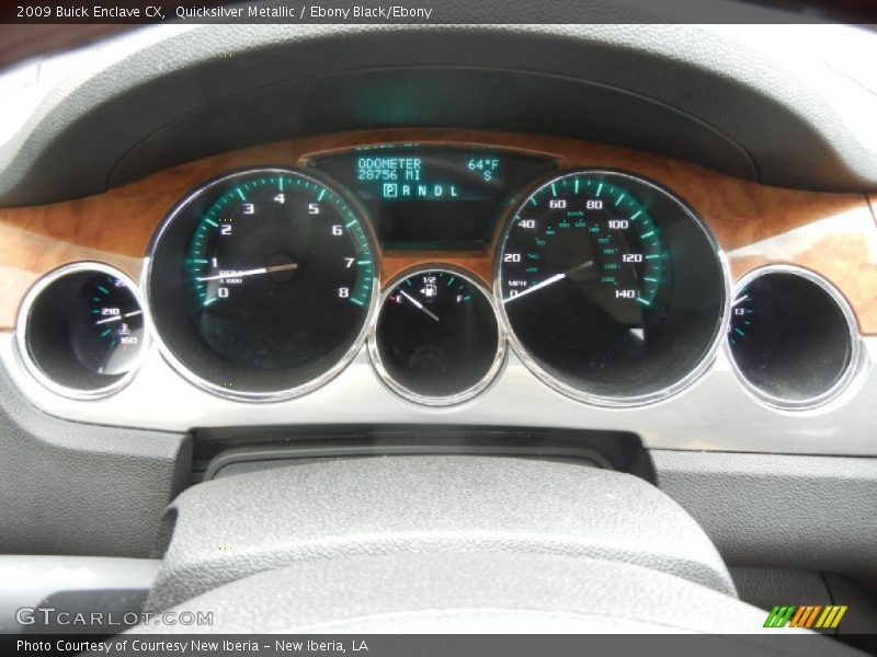  2009 Enclave CX CX Gauges