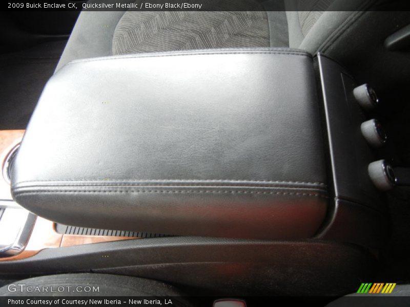 Quicksilver Metallic / Ebony Black/Ebony 2009 Buick Enclave CX