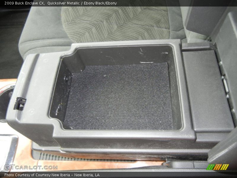 Quicksilver Metallic / Ebony Black/Ebony 2009 Buick Enclave CX
