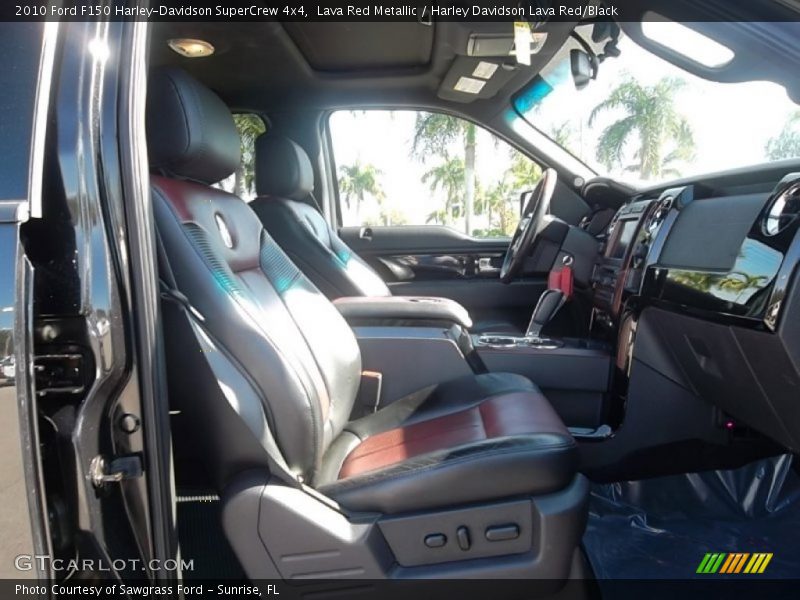  2010 F150 Harley-Davidson SuperCrew 4x4 Harley Davidson Lava Red/Black Interior