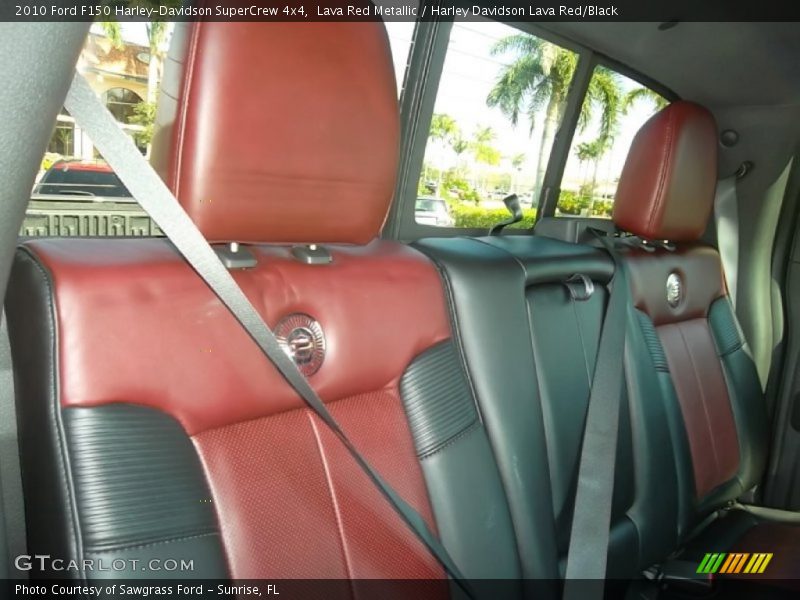  2010 F150 Harley-Davidson SuperCrew 4x4 Harley Davidson Lava Red/Black Interior