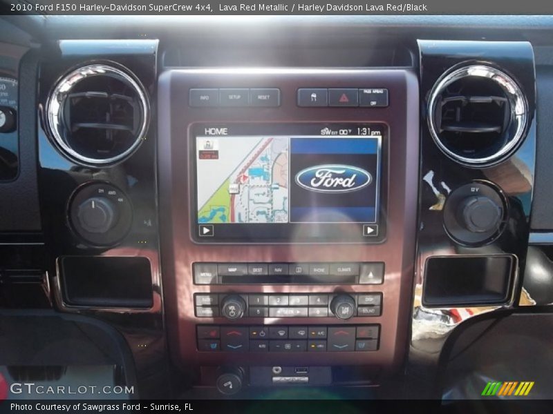 Lava Red Metallic / Harley Davidson Lava Red/Black 2010 Ford F150 Harley-Davidson SuperCrew 4x4