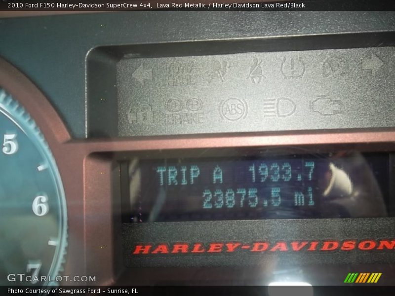 Lava Red Metallic / Harley Davidson Lava Red/Black 2010 Ford F150 Harley-Davidson SuperCrew 4x4