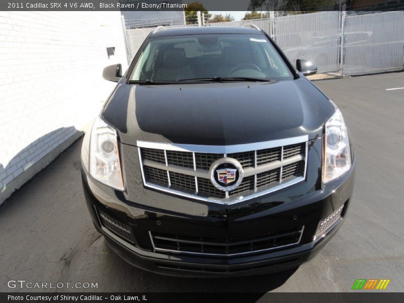 Black Raven / Ebony/Titanium 2011 Cadillac SRX 4 V6 AWD