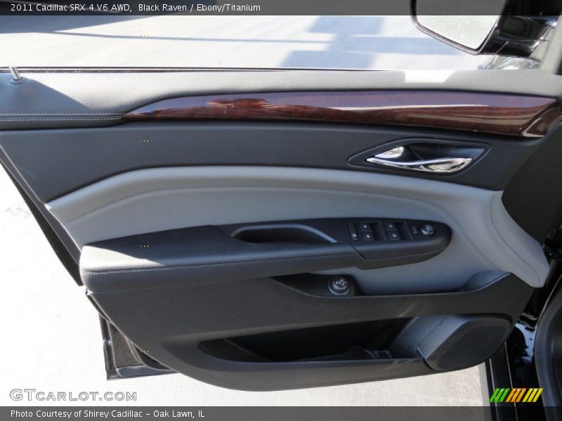 Black Raven / Ebony/Titanium 2011 Cadillac SRX 4 V6 AWD