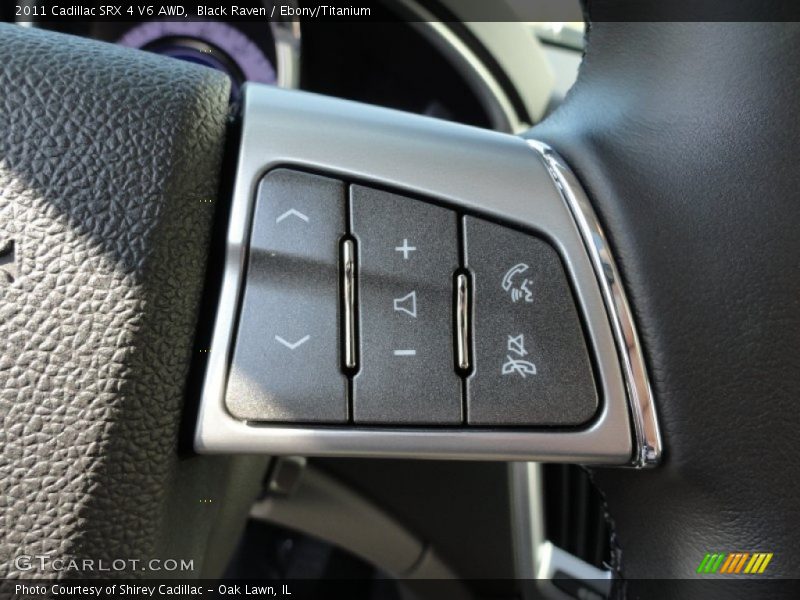 Black Raven / Ebony/Titanium 2011 Cadillac SRX 4 V6 AWD