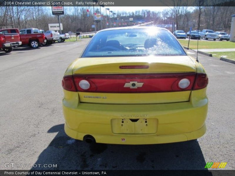 Rally Yellow / Graphite 2004 Chevrolet Cavalier LS Sport Coupe