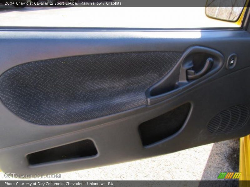 Rally Yellow / Graphite 2004 Chevrolet Cavalier LS Sport Coupe