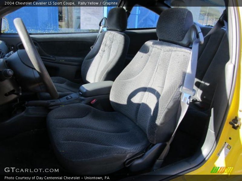 Rally Yellow / Graphite 2004 Chevrolet Cavalier LS Sport Coupe