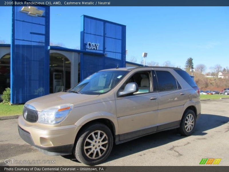 Cashmere Metallic / Neutral 2006 Buick Rendezvous CXL AWD