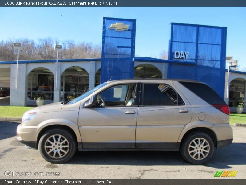Cashmere Metallic / Neutral 2006 Buick Rendezvous CXL AWD