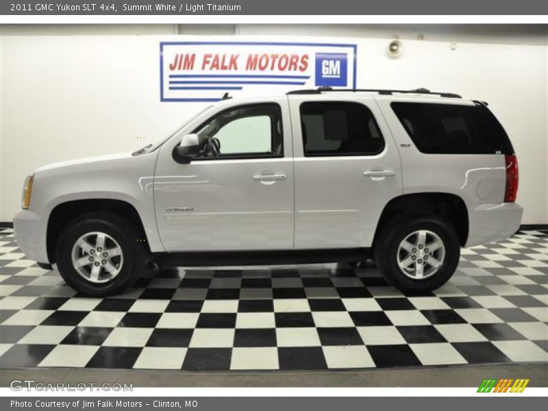 Summit White / Light Titanium 2011 GMC Yukon SLT 4x4
