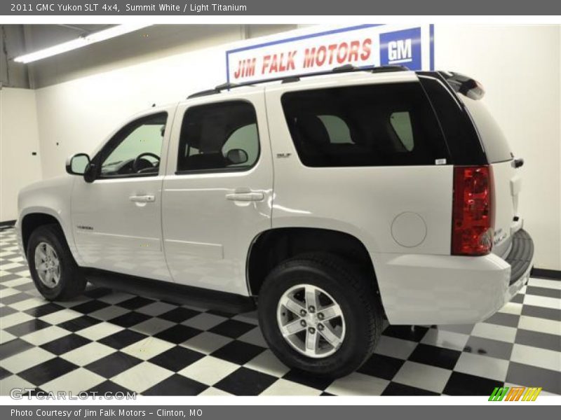 Summit White / Light Titanium 2011 GMC Yukon SLT 4x4