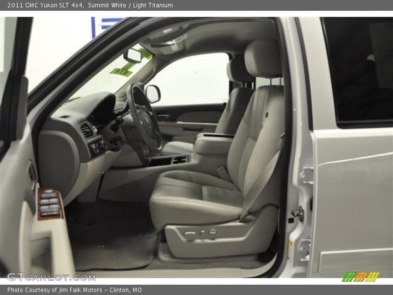Summit White / Light Titanium 2011 GMC Yukon SLT 4x4