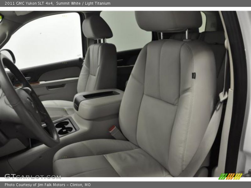 Summit White / Light Titanium 2011 GMC Yukon SLT 4x4