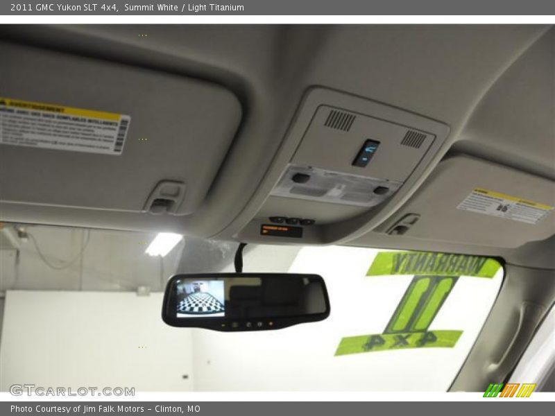 Summit White / Light Titanium 2011 GMC Yukon SLT 4x4