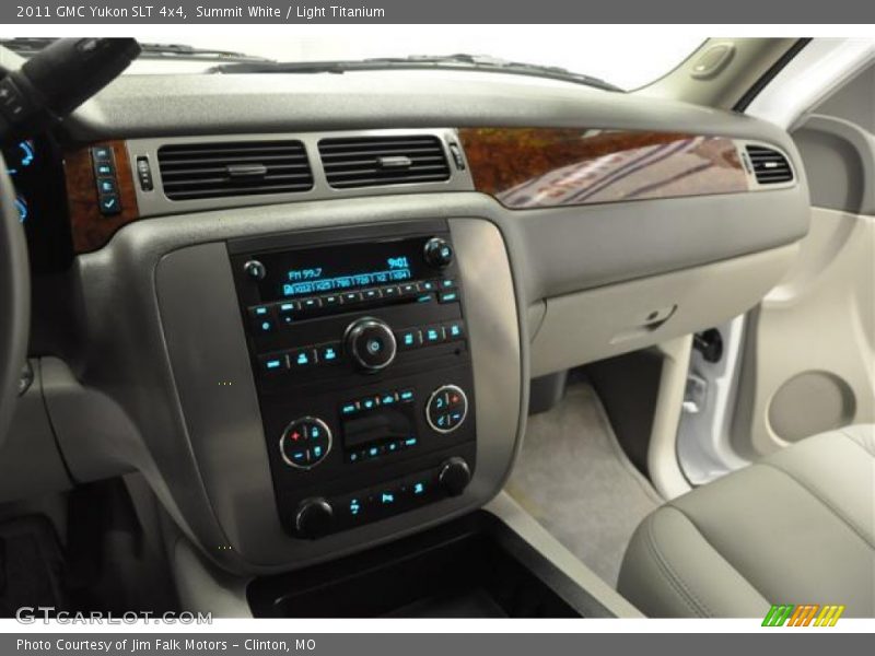 Summit White / Light Titanium 2011 GMC Yukon SLT 4x4