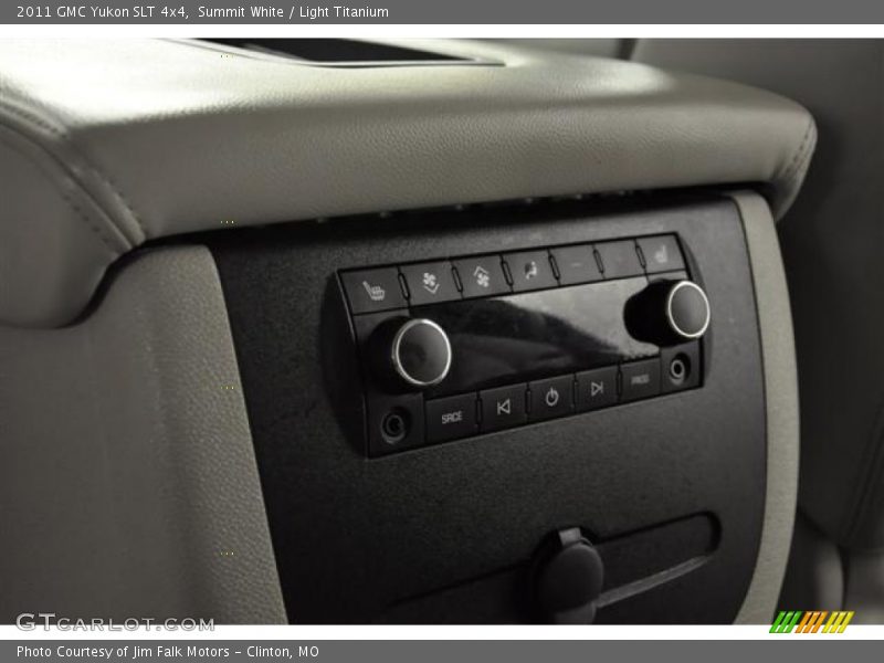 Summit White / Light Titanium 2011 GMC Yukon SLT 4x4