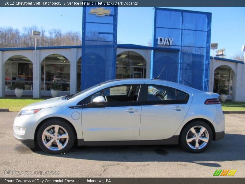 Silver Ice Metallic / Jet Black/Dark Accents 2012 Chevrolet Volt Hatchback