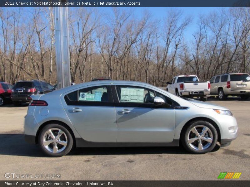 Silver Ice Metallic / Jet Black/Dark Accents 2012 Chevrolet Volt Hatchback