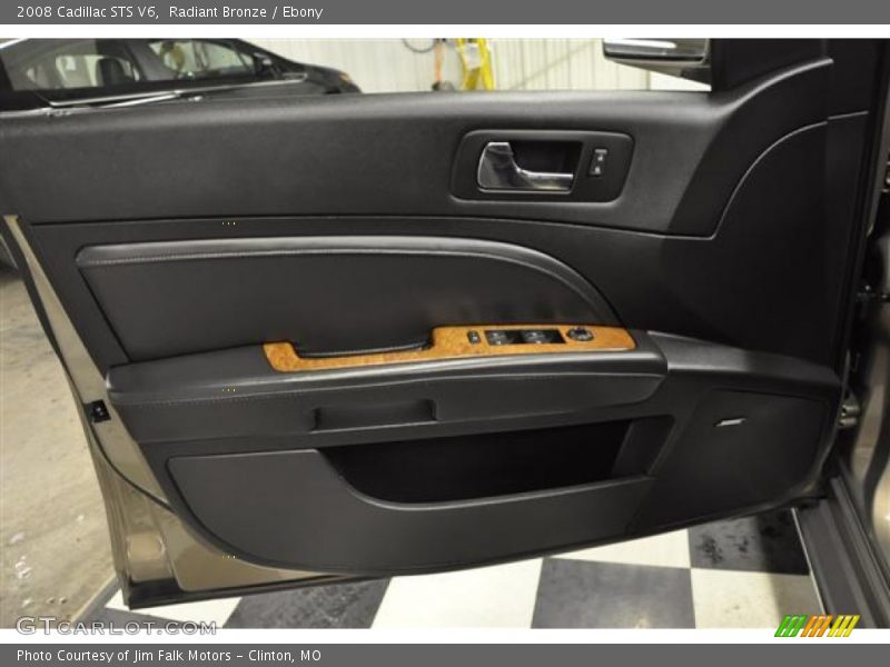 Radiant Bronze / Ebony 2008 Cadillac STS V6