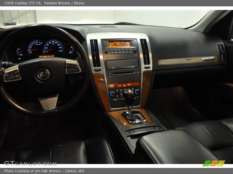 Radiant Bronze / Ebony 2008 Cadillac STS V6