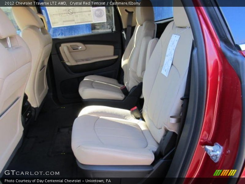 Crystal Red Tintcoat / Cashmere/Ebony 2012 Chevrolet Traverse LTZ AWD
