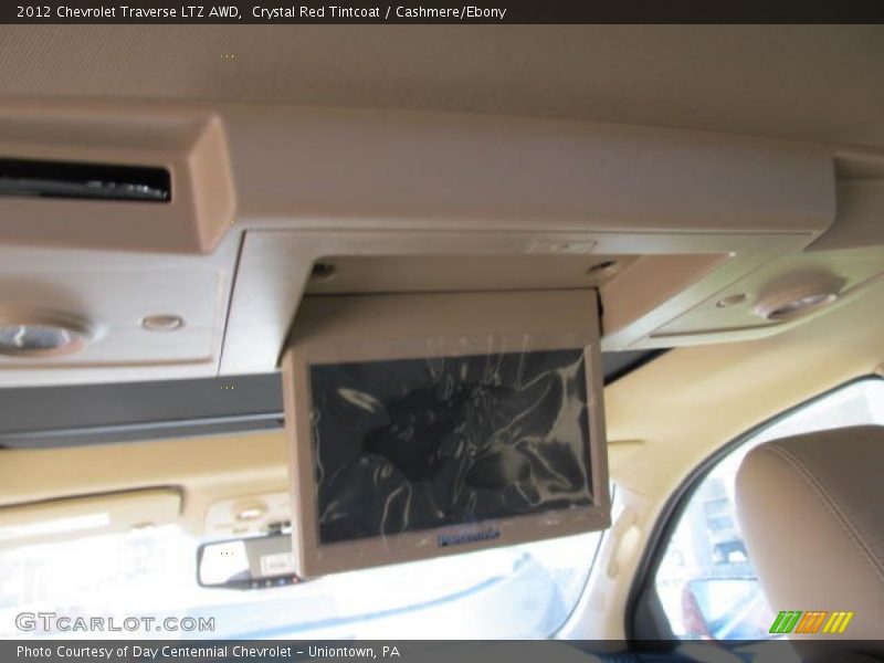 Crystal Red Tintcoat / Cashmere/Ebony 2012 Chevrolet Traverse LTZ AWD