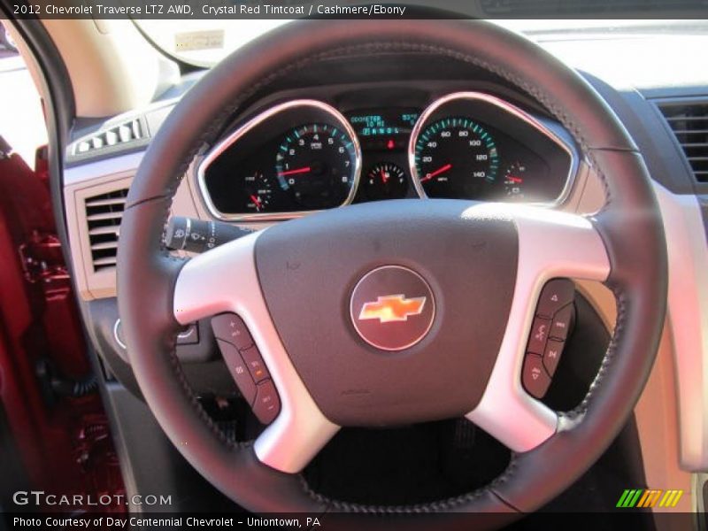  2012 Traverse LTZ AWD Steering Wheel