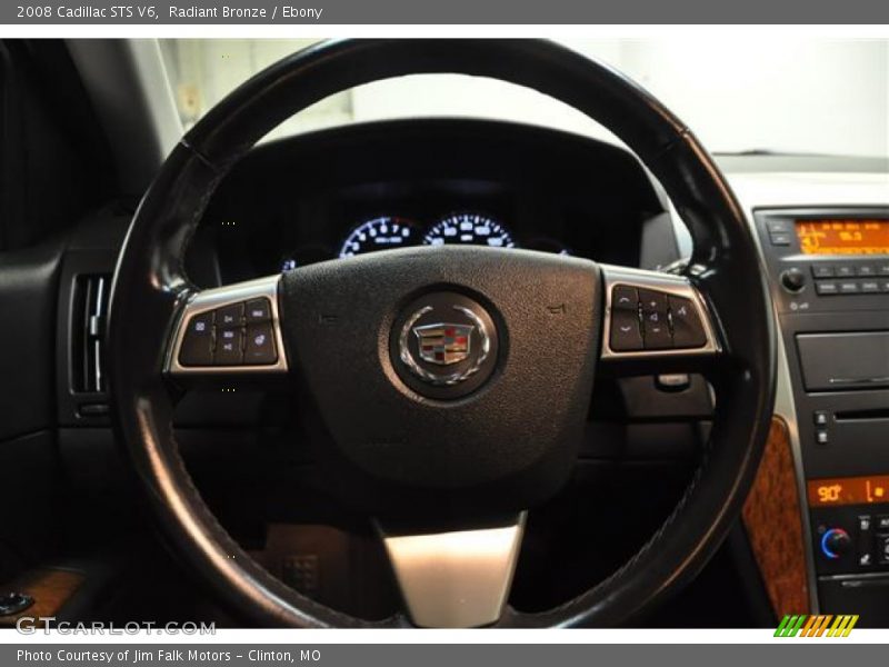 Radiant Bronze / Ebony 2008 Cadillac STS V6