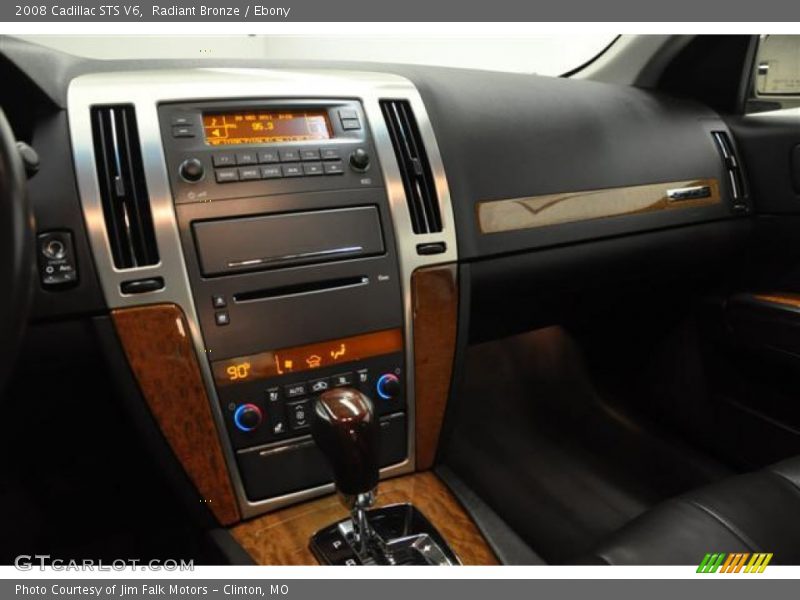 Radiant Bronze / Ebony 2008 Cadillac STS V6