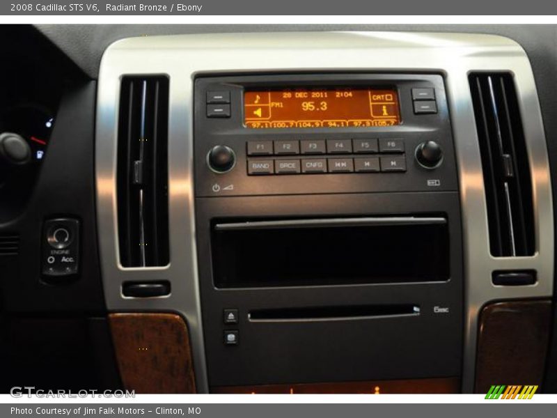 Radiant Bronze / Ebony 2008 Cadillac STS V6