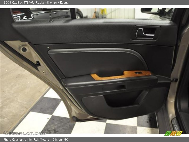 Radiant Bronze / Ebony 2008 Cadillac STS V6