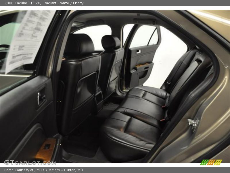 Radiant Bronze / Ebony 2008 Cadillac STS V6