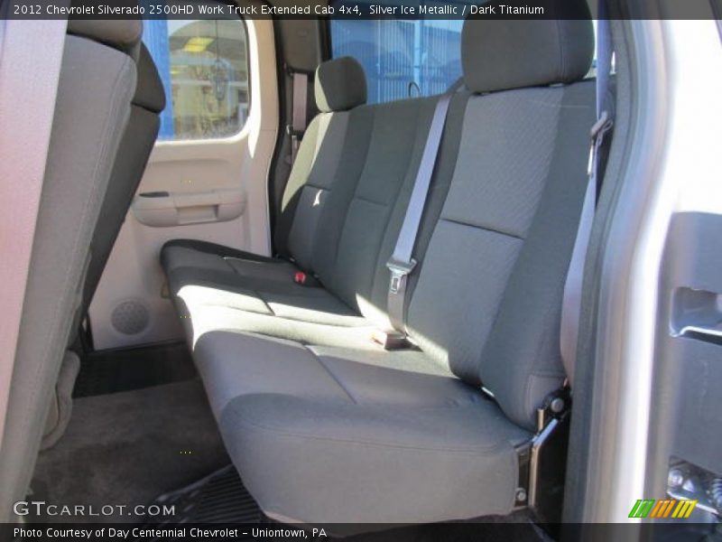 Silver Ice Metallic / Dark Titanium 2012 Chevrolet Silverado 2500HD Work Truck Extended Cab 4x4