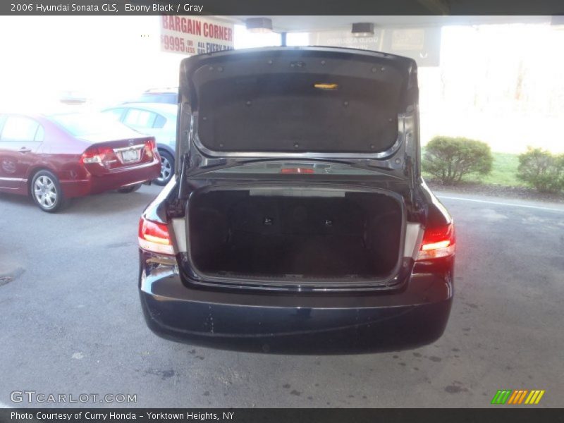 Ebony Black / Gray 2006 Hyundai Sonata GLS