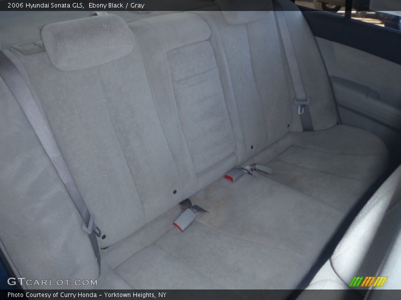 Ebony Black / Gray 2006 Hyundai Sonata GLS