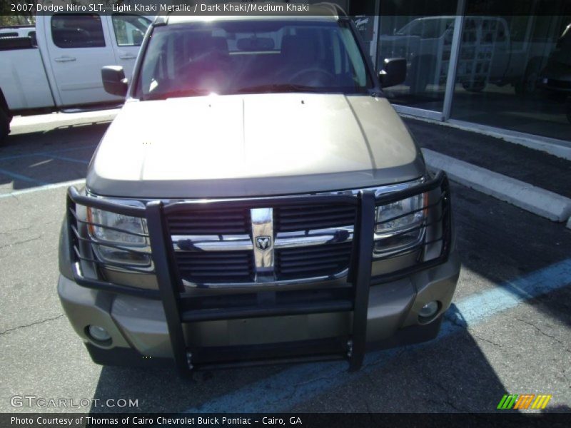 Light Khaki Metallic / Dark Khaki/Medium Khaki 2007 Dodge Nitro SLT