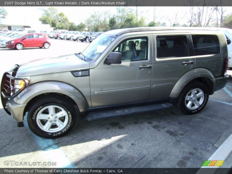 Light Khaki Metallic / Dark Khaki/Medium Khaki 2007 Dodge Nitro SLT