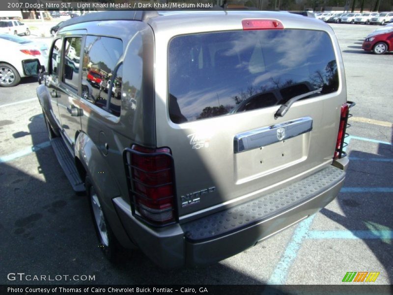 Light Khaki Metallic / Dark Khaki/Medium Khaki 2007 Dodge Nitro SLT