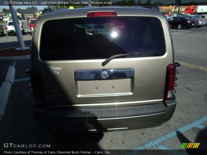 Light Khaki Metallic / Dark Khaki/Medium Khaki 2007 Dodge Nitro SLT