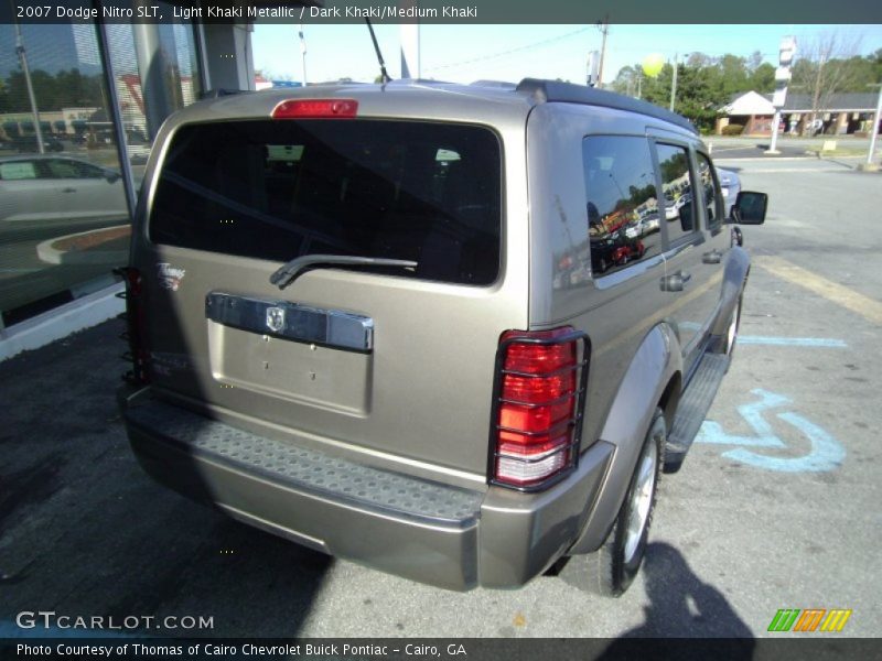 Light Khaki Metallic / Dark Khaki/Medium Khaki 2007 Dodge Nitro SLT