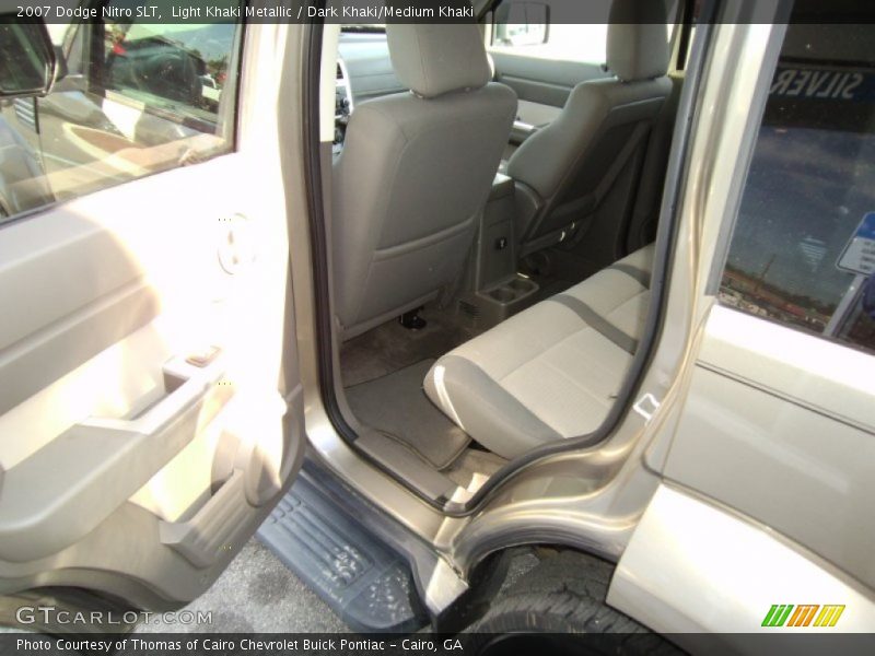Light Khaki Metallic / Dark Khaki/Medium Khaki 2007 Dodge Nitro SLT