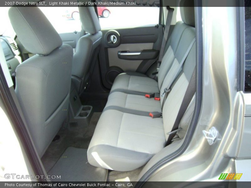 Light Khaki Metallic / Dark Khaki/Medium Khaki 2007 Dodge Nitro SLT