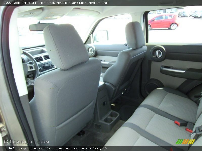 Light Khaki Metallic / Dark Khaki/Medium Khaki 2007 Dodge Nitro SLT